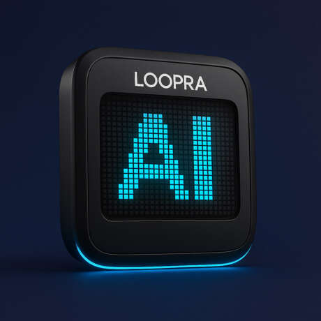 Loopra AI Smart Badge