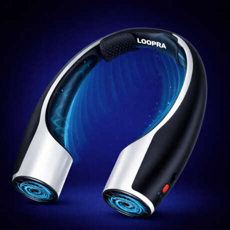 LOOPRA Smart Neck Cooling Fan – Portable Rechargeable
