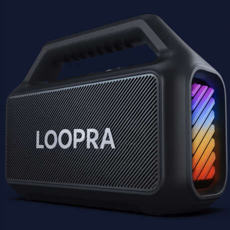 LOOPRA Portable Bluetooth Speaker – RGB Party Edition