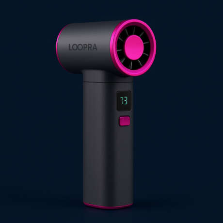 Loopra Turbo Mini Handheld Fan