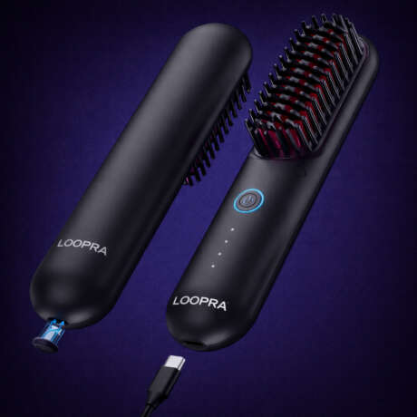 LOOPRA Smart Cordless Heated Hair Brush