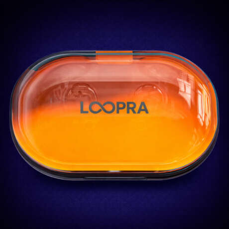 LOOPRA Transparent Wireless Earbuds Case