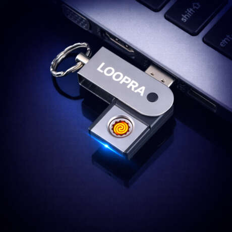 LOOPRA Dual-Function USB Lighter & Flash Drive