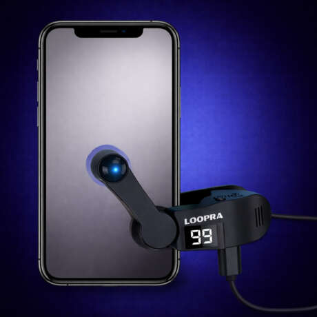 LOOPRA Magnetic Phone Cooling Fan – Smart Gaming Radiator