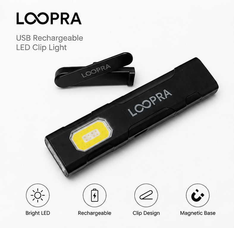 LOOPRA Portable LED Flashlight - Image 11